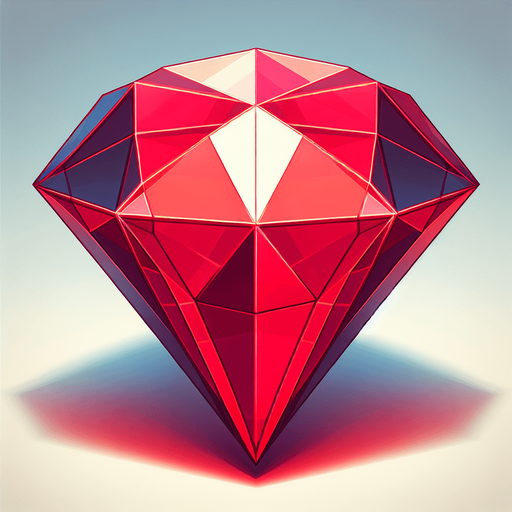 3d red diamond.
In-Game asset. 3d. Blank background. High contrast. No shadows.