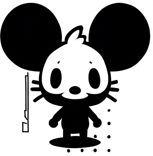 Same character but running