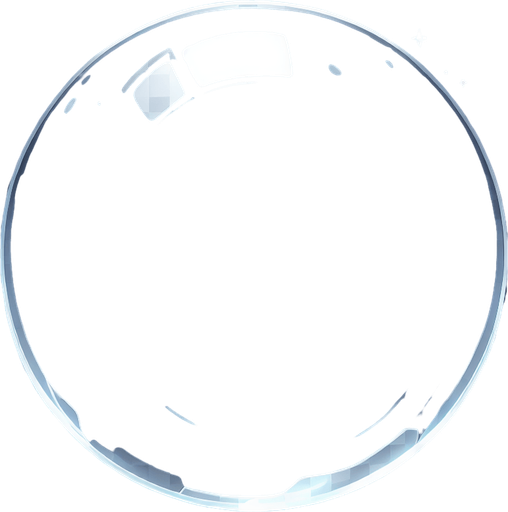 Transparent sheild bubble.
Single Game Texture. In-Game asset. 2d. Blank background. High contrast. No shadows.