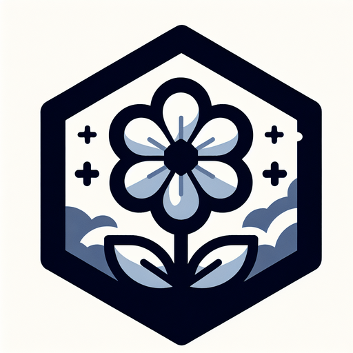 little flower.
Single Game Texture. In-Game asset. 2d. Blank background. High contrast. No shadows.