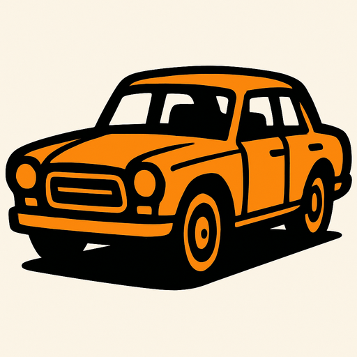 CAR.
In-Game asset.  2d.  High contrast.  No shadows