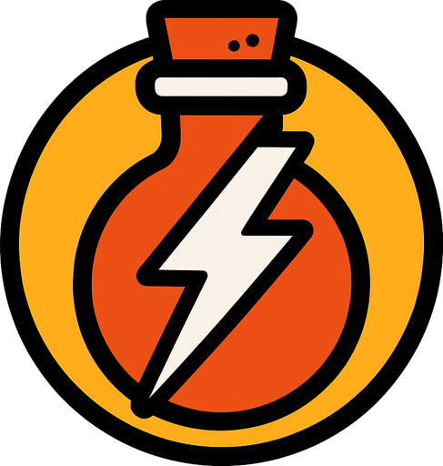 Powerup.
In-Game asset.  2d.  High contrast.  No shadows