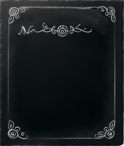 "NOVICE BLEND" in chalk