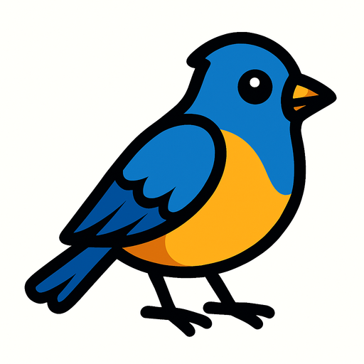 bird.
In-Game asset.  2d.  High contrast.  No shadows