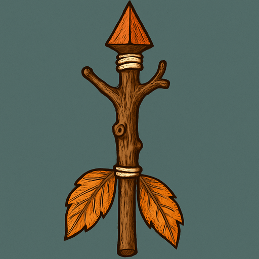 ok yere 90 derece olacak şekilde dik dursun