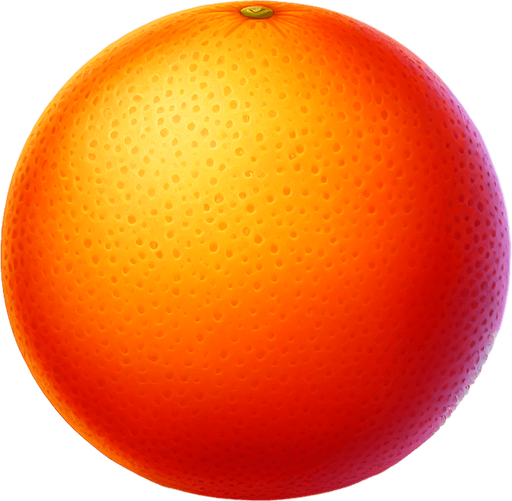 Orange.
In-Game asset.  2d.  Blank background.  No shadows