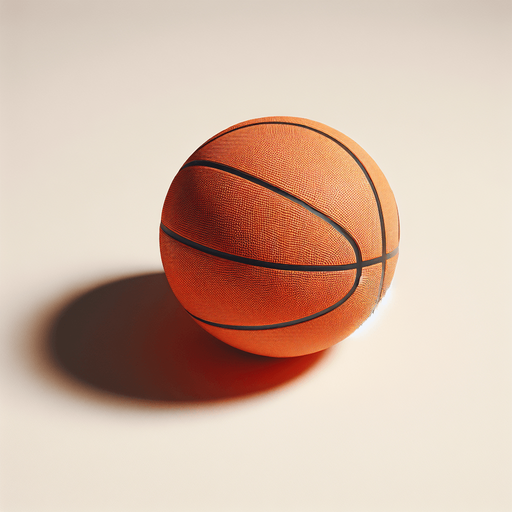 a basket ball.
no shadow