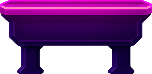 Neon cyberpunk futuristic glowing side-view 2d platformer style platform flat top