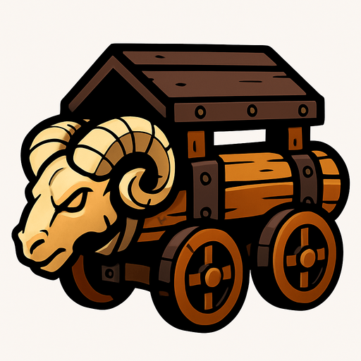 Koçbaşı.
In-Game asset.  2d.  High contrast.  No shadows