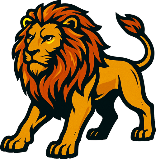 Aslan.
In-Game asset.  2d.  High contrast.  No shadows