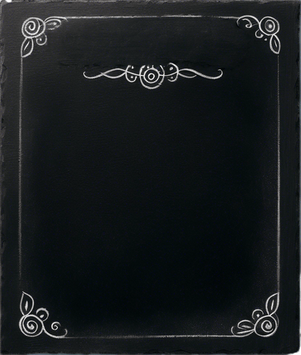 Word "POTION" in chalk in small caps