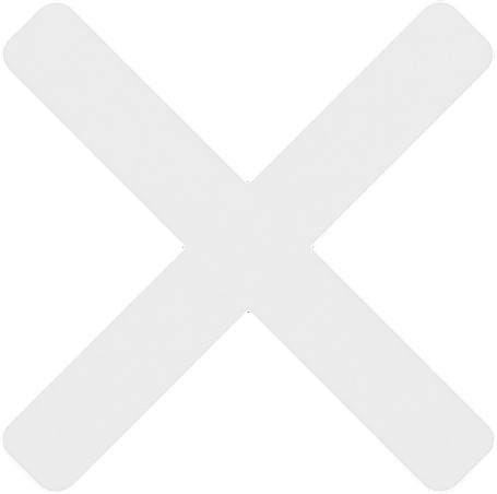 Replace arrow to white X