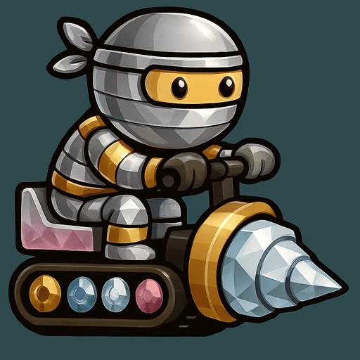 Same ninja character, with pack of colors silver,gold,diamond,pink crystal