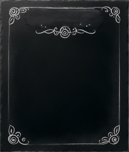 Small title "POTION" in chalk