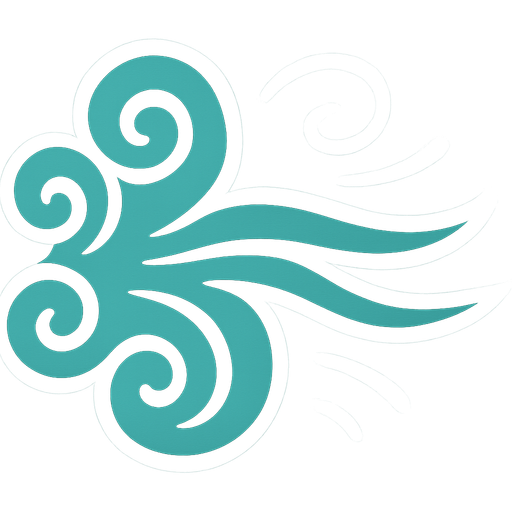A wind symbol