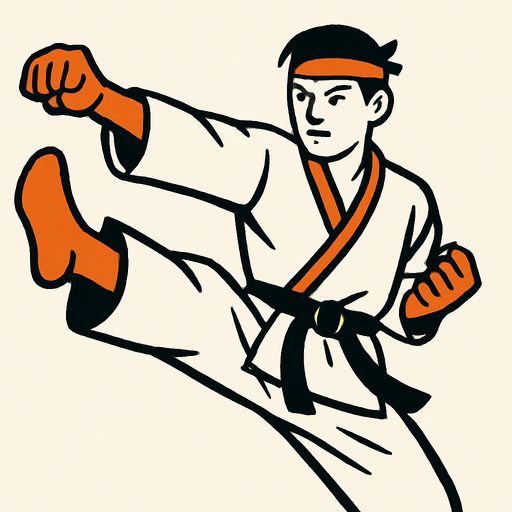 kareteci.
2d.  High contrast.  No shadows