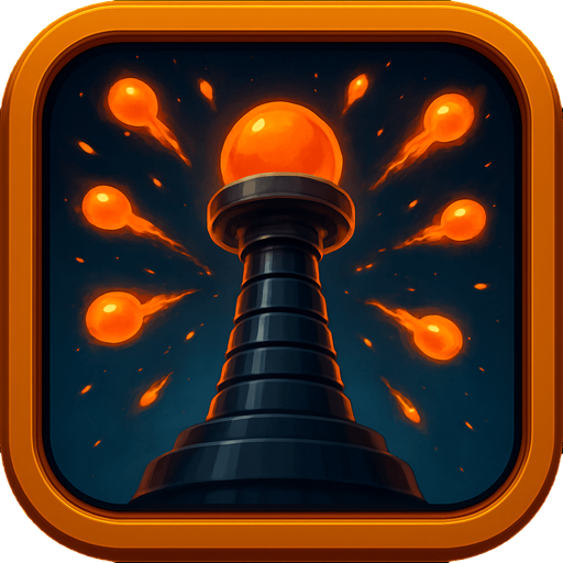 Вместо огненного кольца, огненные шары разлетающие вверх в разные стороны