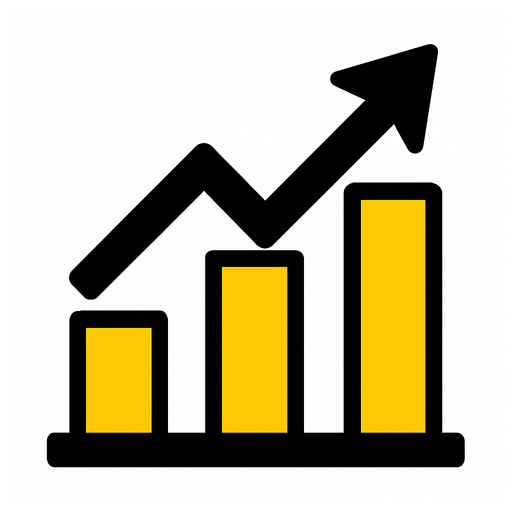 istatistik logosu.
In-Game asset.  2d.  High contrast.  No shadows