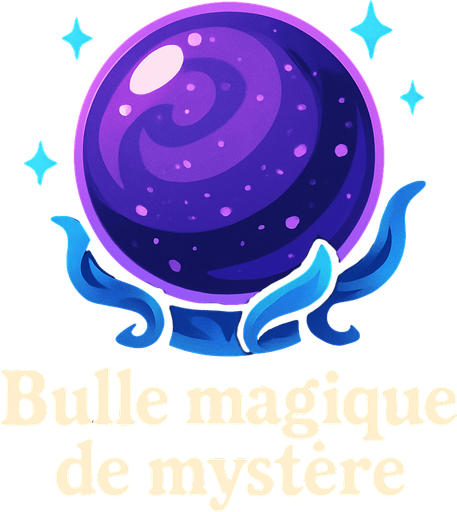 Bulle magique de mystère.
In-Game asset.  2d.  High contrast.  No shadows