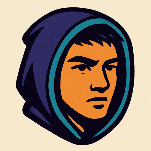 Bir gizli genc bir insanın kafası.
In-Game asset.  2d.  High contrast.  No shadows