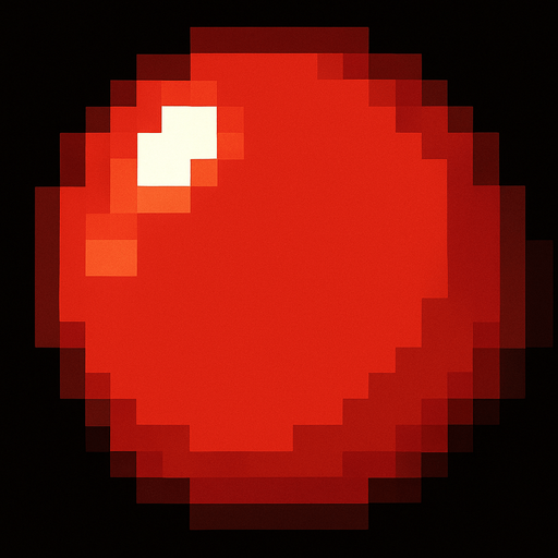 Cámbiale el color a rojo , pixelart