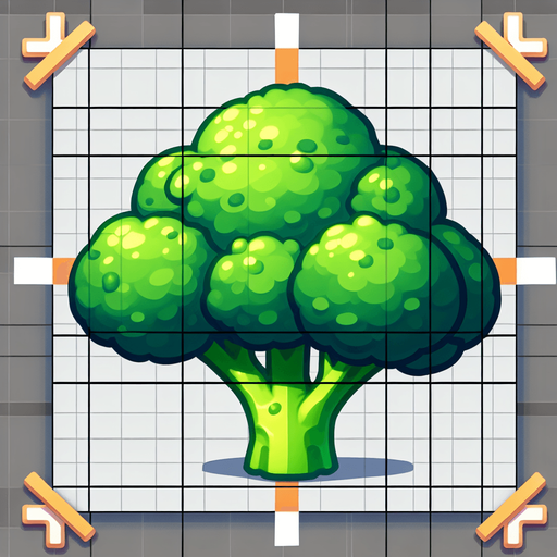 Broccoli
Single Game Texture. In-Game asset. 2d. Blank background. High contrast. No shadows.