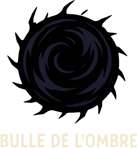 Bulle de l'ombre.
In-Game asset.  2d.  High contrast.  No shadows