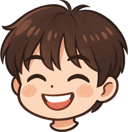 make him in cartoon chibi style, please. retains key facial features like his charming smile