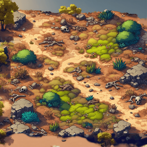 Add more scenery such as trees and rocks