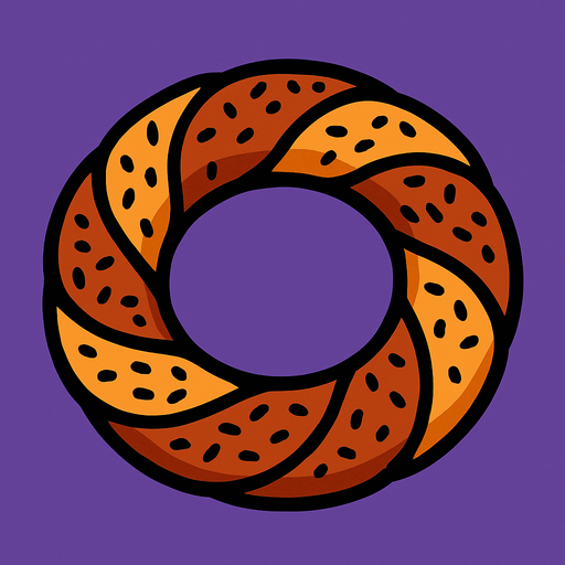 Simit.
In-Game asset.  2d.  High contrast.  No shadows