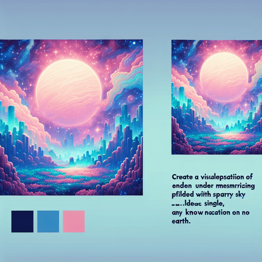 beautiful landscape. starry sky, pastel colours, high definition, alien world..
Single Game Texture. In-Game asset. 2d. Blank background. High contrast. No shadows.