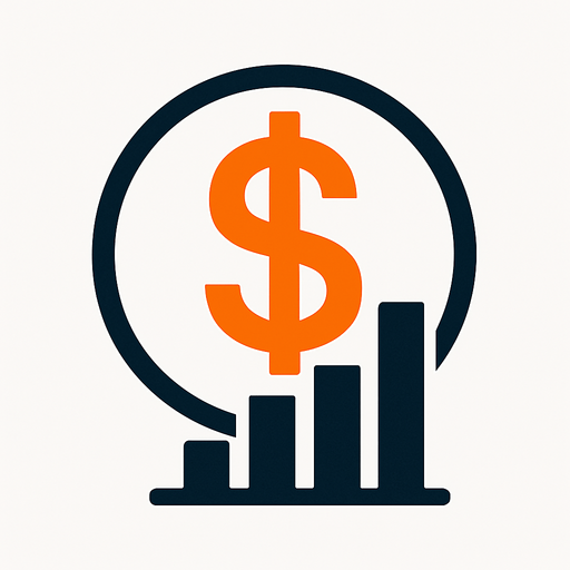 finans logosu.
In-Game asset.  2d.  High contrast.  No shadows