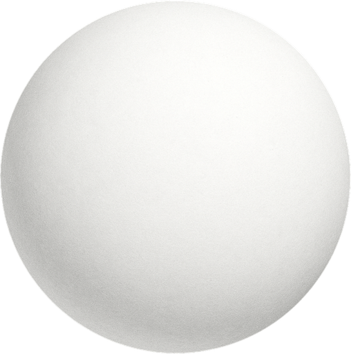 white realistic sphere.
In-Game asset.  2d.  High contrast.  No shadows
