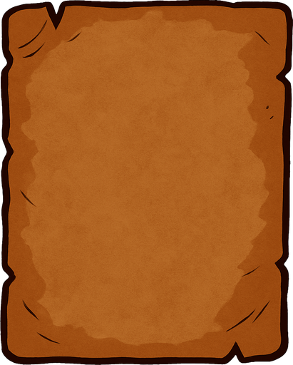 Kahverengi sayfa yaprağı.
In-Game asset.  2d.  High contrast.  No shadows