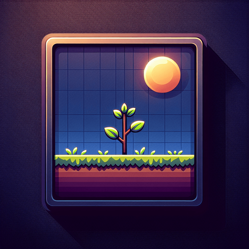 tree sepling.
Single Game Texture.  In-Game asset.  2d.  Blank background.  High contrast.  No shadows