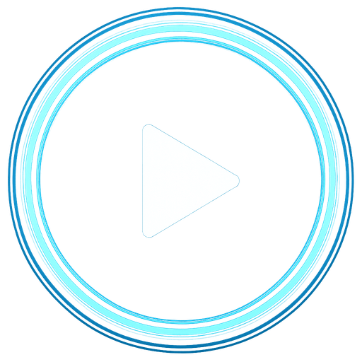 White Play icon (triangle)