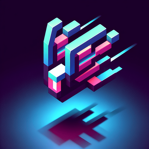 flying neon enemy, blocky, sharp angles.
Single Game Texture.  In-Game asset.  2d.  Blank background.  High contrast.  No shadows