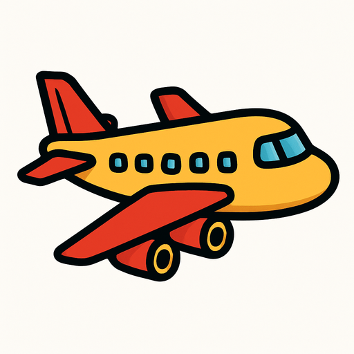 plane.
In-Game asset.  2d.  High contrast.  No shadows