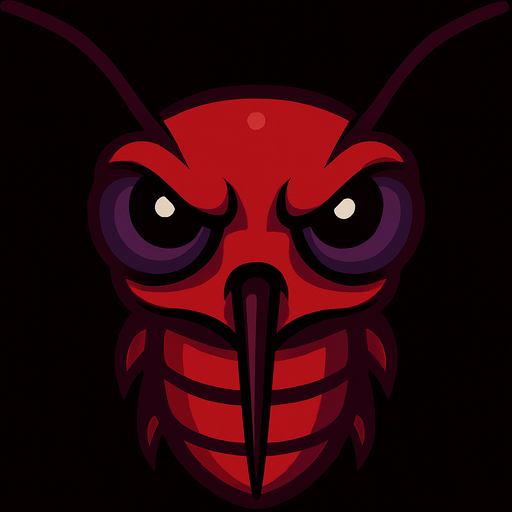 перекрасить и вместо клыко хободок как у комара смотрящий вниз