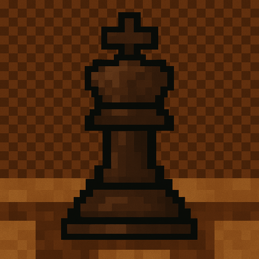 Make king dark brown color