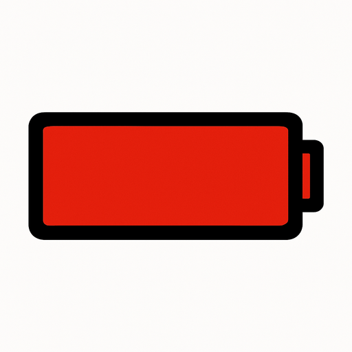 Barra de energia vacia 
In-Game asset.  2d.  High contrast.  No shadows