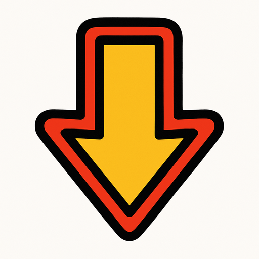 pointer down side.
In-Game asset.  2d.  High contrast.  No shadows