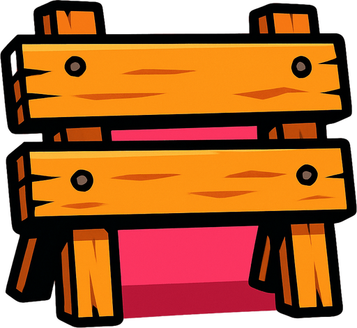 obstackle.
In-Game asset.  2d.  High contrast.  No shadows