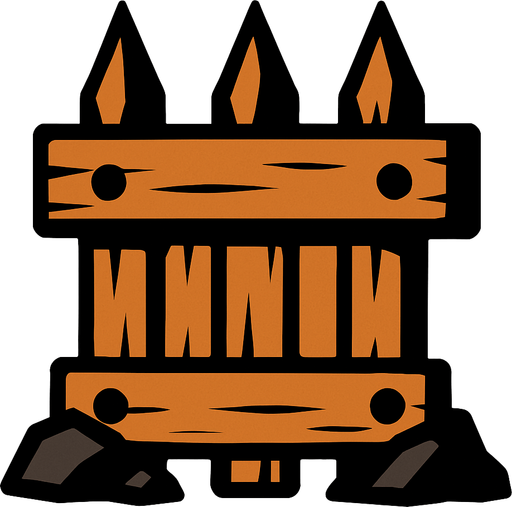 obstackle.
In-Game asset.  2d.  High contrast.  No shadows