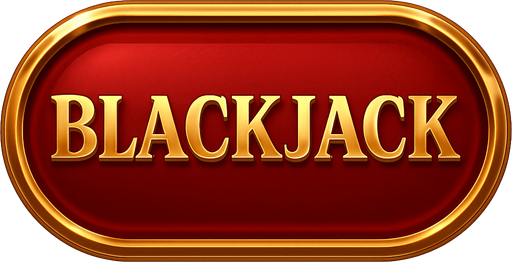 Crea un asset visual de botón ovalado/rectangular para 'BLACKJACK' en el menú principal.

Diseño:

Texto 'BLACKJACK' en tipografía de casino, centrado.

Color base rojo rubí, verde esmeralda o azul zafiro profundo (metálico/pulido).

Borde grueso y brillante dorado o plateado.

Efecto de relieve/biselado y brillo sutil.

Fondo transparente.

Objetivo: Botón lujoso, prominente y que invite al juego..
In-Game asset.  2d.  High contrast.  No shadows