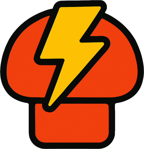 power up.
In-Game asset.  2d.  High contrast.  No shadows