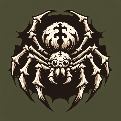 Canavar örüncek.
Single Game Texture.  In-Game asset.  2d.  Blank background.  High contrast.  No shadows