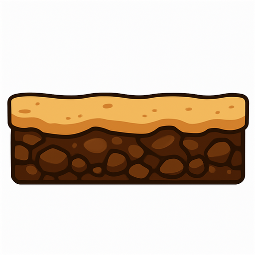 2d kum zemin.
In-Game asset.  2d.  High contrast.  No shadows