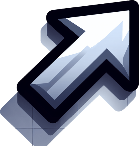 arrow.
Single Game Texture.  In-Game asset.  2d.  Blank background.  High contrast.  No shadows