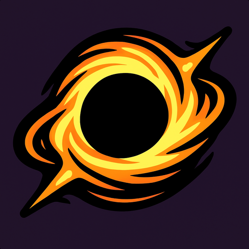 blach hole gif.
In-Game asset.  2d.  High contrast.  No shadows